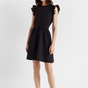 Club Monaco Ruffle Sleeve Dress - Sz 00